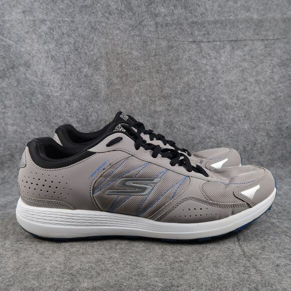 Skechers Shoes Mens 13 Go Golf Lynx Sneakers Water Repellent Spikeless Lace Up - Picture 1 of 14